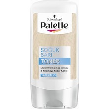 Braventa Collection Palette Yoğun Göz Alıcı Renkler Soğuk Sarı Renk Açıcı Toner 1 Paket 1 x 150 ml