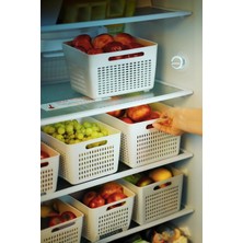 Braventa Collection Selka Home 3'lü Küçük Boy Lavin Süzgeç (2 Litre) Ekru