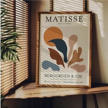 Braventa Collection Fark Tanıtım Matisse Çerçevesiz Poster, Modern Dekoratif Çerçevesiz Poster, Tablo, Matisse, 30 x 40