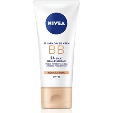 Braventa Collection 5'i 1 Arada Bb Krem, 24 Saat Nemlendirme+Doğal Jojoba Yağı Özü +Açık Cilt Tonu 50 Ml, Spf 15 Güneş K