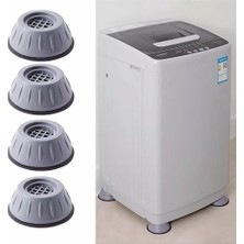 Braventa Collection Gürültü Engelleyici Stoper 4 Adet Kaymaz Titreşim Önleyici Kauçuk Ayak Pedleri Çamaşır Makinesi Stop