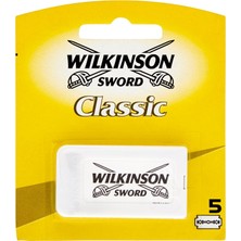 Braventa Collection Wilkinson Sword Klasik 5'li Yaprak Tıraş Bıçağı Yedeği 5 Paket 5 Paket (5 x 0.400 G)