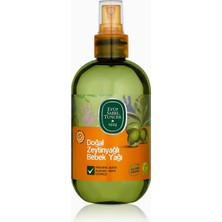 Braventa Collection Eyüp Sabri Tuncer Doğal Zeytinyağlı Bebek Yağı, Pet Şişe, 1 Paket, 280 ml