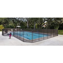 Braventa Collection Havuz Çiti Kendin Yap By Life Saver Eskrim Bölüm Kiti, 4 x 30 Cm, Kahverengi