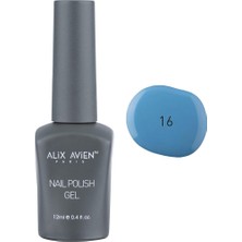 Braventa Collection Alıx Avıen Uv Kalıcı Bebak Mavi Jel Oje 16 - Gel Polish - 12 ml