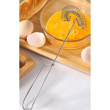 Braventa Collection Yaylı Yumurta Çırpıcı Metal Mikser Krem ve Sos Karıştırıcı Pratik Mutfak Aparatı