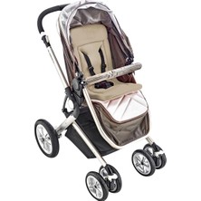 Braventa Collection Babyjem Puset Minderi (Pamuk Kumaşlı) Bej