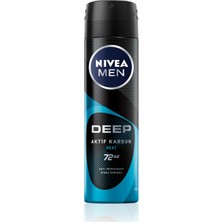 Braventa Collection Men Erkek Sprey Deodorant Deep Beat 150ML, 72 Saat Anti-Perspirant Koruma