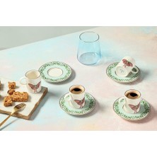 Braventa Collection Mirroring 2 Kişilik Kahve Takımı 85CC