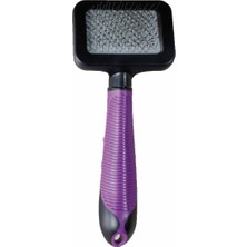Braventa Collection Kedi Fırçası 7,5x7 cm Mor-Siyah