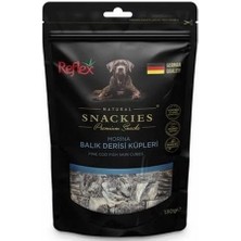 Braventa Collection Morina Balığı Derisi Küpleri Köpek Ödül Maması 130 gr