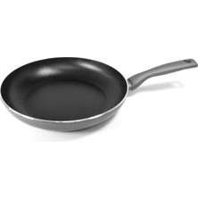 Braventa Collection Moneta Kızartma Tavası, 28 Cm, Geri Dönüştürülmüş Alüminyum, Italya'da Üretilmiştir.