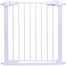 Braventa Collection Miny Baby Unisex Otomatik Kapanır German Style Stop/auto Close Çocuk Güvenlik Kapısı (Beyaz)