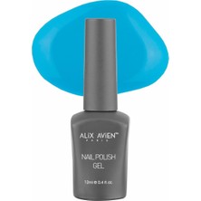 Braventa Collection Alıx Avıen Gök Mavi Kalıcı Oje 86-Yoğun Renk Veren Jel Oje 12 Ml-Nail Uv Gel Polish 86