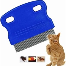 Braventa Collection Ecoform Kedi Köpek Bit Pire Tarağı Mavi