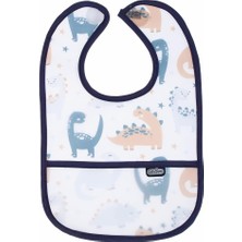Braventa Collection Babyjem Leke Tutmaz Dinozor Önlük