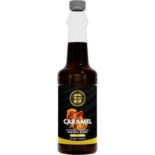 Braventa Collection By Tüfekçi Gourmet Series Karamel Aromalı Şurup 750 ml – Kahve, Pasta, Tatlı, Kokteyl Için, Gerçek P