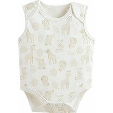 Braventa Collection Chakra Safari Yenidoğan Kolsuz Body