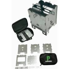 Braventa Collection Paslanmaz Ateş , Firebo Cm, Katlanır Mini Soba, Kamp Sobası