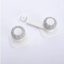 Braventa Collection Agubugu Baby AGU-076 Şifreli Çift Kapaklı Dolap Kilidi (Beyaz)