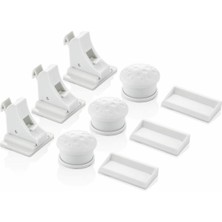 Braventa Collection Babyjem Güvenlik Ürünü Mıknatıslı Çekmece Kilidi 4lü