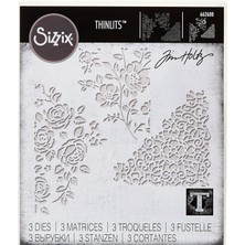 Braventa Collection Sizzix Thinlits Delgeç Şablonları-Geschenkgutscheinbeutel Tim Holtz, Çelik, Çok Renkli, 19.1 x 14.4