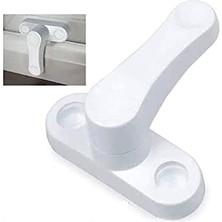 Braventa Collection 5 Adet Alarmli Pvc Kapi Pencere Emniyet Guvenlik Kilidi Beyaz