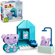 Braventa Collection LEGO Duplo Ilk Günlük Rutinlerim: Banyo Zamanı 10413-1 Buçuk Yaş ve Üzeri Çocuklar Için Eğitici Bany
