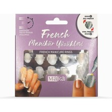 Braventa Collection Mara Kozmetik IMM219.022 French Manikür Yüzükleri Klasik Model