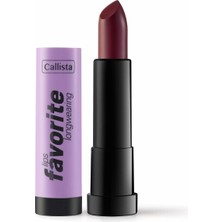 Braventa Collection Lips Favorite Longwearing Lipstick Kalıcı Ruj 308 Vampy Like, Bordo
