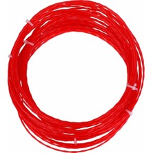 Braventa Collection WA0209 WG185E/WG186E Için 2.4mm 20 Metre (5x 4m) Pro-Grade Spiral Burgulu Yedek Misina