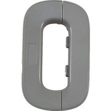 Braventa Collection Buzdolabı Kapı Kilidi, 1 Adet, Gri,