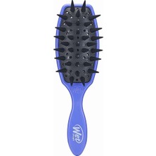 Braventa Collection Wet Brush Tedavi Fırçası - Mor, Özel Bakım - Tüm Saç Tipleri - Spa Tedavisi Dökülmeyi ve Kırılmayı A