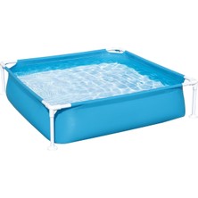 Braventa Collection My Frame Pool 122 x 122 x 30,5 Cm, Mavi, Köşeli