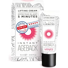 Braventa Collection Vıtayes Insant Ageback Anında Etkili Yüz Germe ve Sıkılaştırma Kremi - Göz Altı Torbaları ve Kırışık