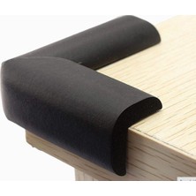 Braventa Collection Agubugu Baby AGU-002 Siyah Köşe Koruyucu - Kauçuk/siyah 4'lü, Siyah