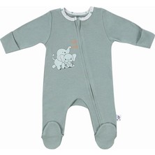 Braventa Collection Hero Uzun Kollu Bebek Tulumu Elephant 6-9 Ay