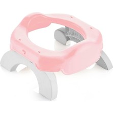 Braventa Collection Babyjem Portatif Lazımlık 3 Adet Hediye Poşetli, Pembe