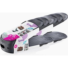 Braventa Collection Hobby Life Spacy Ayakkabı Rampası 6’lı Set – Ayakkabı Düzenleyici, Kompakt ve Pratik Depolama Çözümü