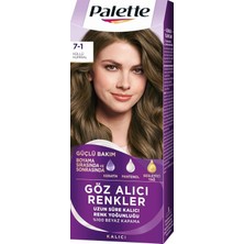 Braventa Collection Palette Göz Alıcı Renkler Küllü Kumral 7.1 Saç Boyası