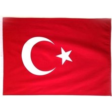 Braventa Collection Zc Bayrak Alpaka Kumaş Fabrikasyon Baskı Türk Bayrağı 70X105 cm