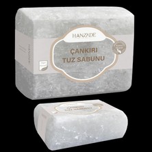 Braventa Collection Hanzade Bitkisel Çankırı Tuz Sabunu 300-350 gr Zengin Mineralli Doğal Saf Çankırı Kaya Tuzu Sabunu