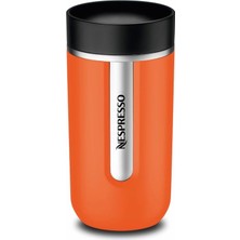 Braventa Collection Nespresso Nomad Travel Mug Mandarin Turuncu Termo Kupa, Yalıtımlı Kupa, Sızdırmaz, Orta 400 ml