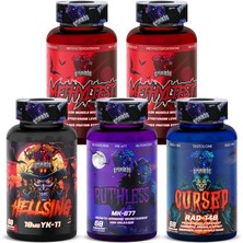 Grimlabs Growth Matery - YK11  Myostatin & MK677 & RAD140 & Methyltest X2 Hediye
