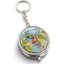 Remstdrk Istanbul Temalı Küllük Anahtarlık ALK4051