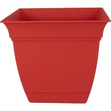 Braventa Collection The Hc Companies 8 Inç Eclipse Kare Ekici Tabaklı - Çiçekler Sebzeler Otlar Için Iç Mekan Dış Mekan