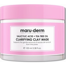 Braventa Collection Maru.derm Salisilik Asit + Çay Ağacı Yağı Kil Maskesi 100 ml