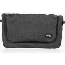 Braventa Collection S-Case Serve Model 2 Mumlu Kanvas Siyah