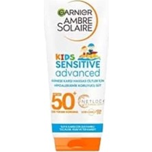 Braventa Collection Ambre Solaire Sensitive Advanced Çocuk Hipoalerjenik Güneş Koruyucu Süt SPF50+ 175ML