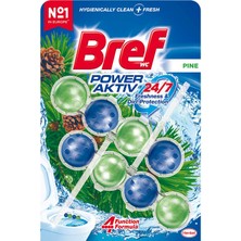 Bref Wc Power Aktiv Duopackkatı Tuvalet Bloğu Çam 3'lü